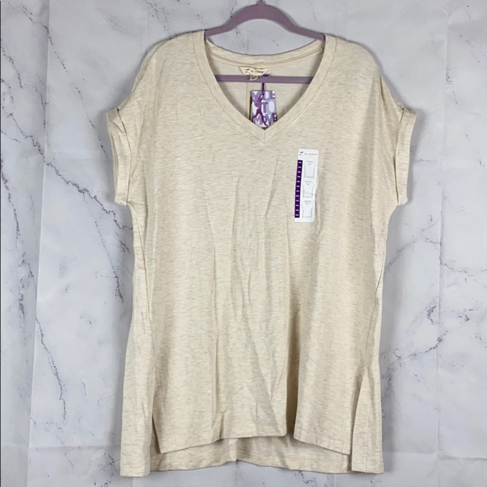 Z by Zobha Studio Tee Athletic Dolman Shirt XXL